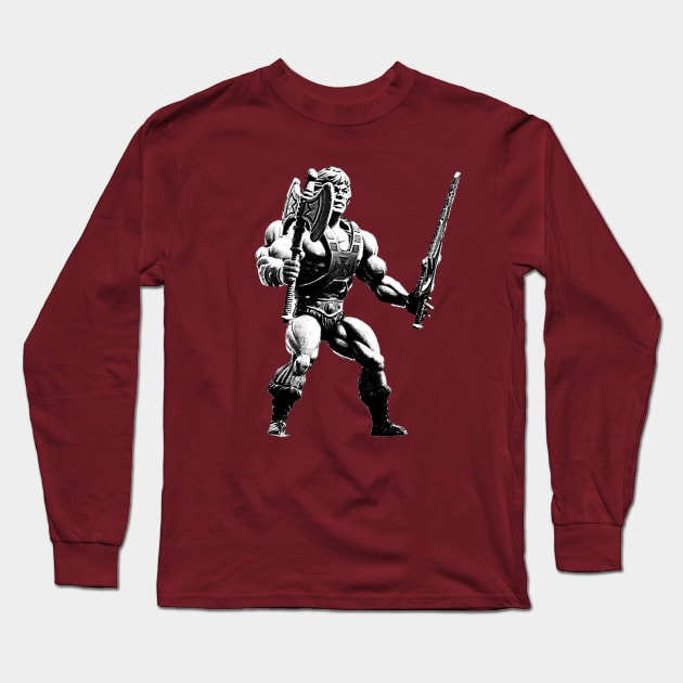 HE-MAN Long Sleeve T-Shirt by GoFigure